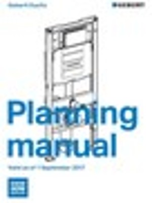 Geberit Duofix Planning Manual